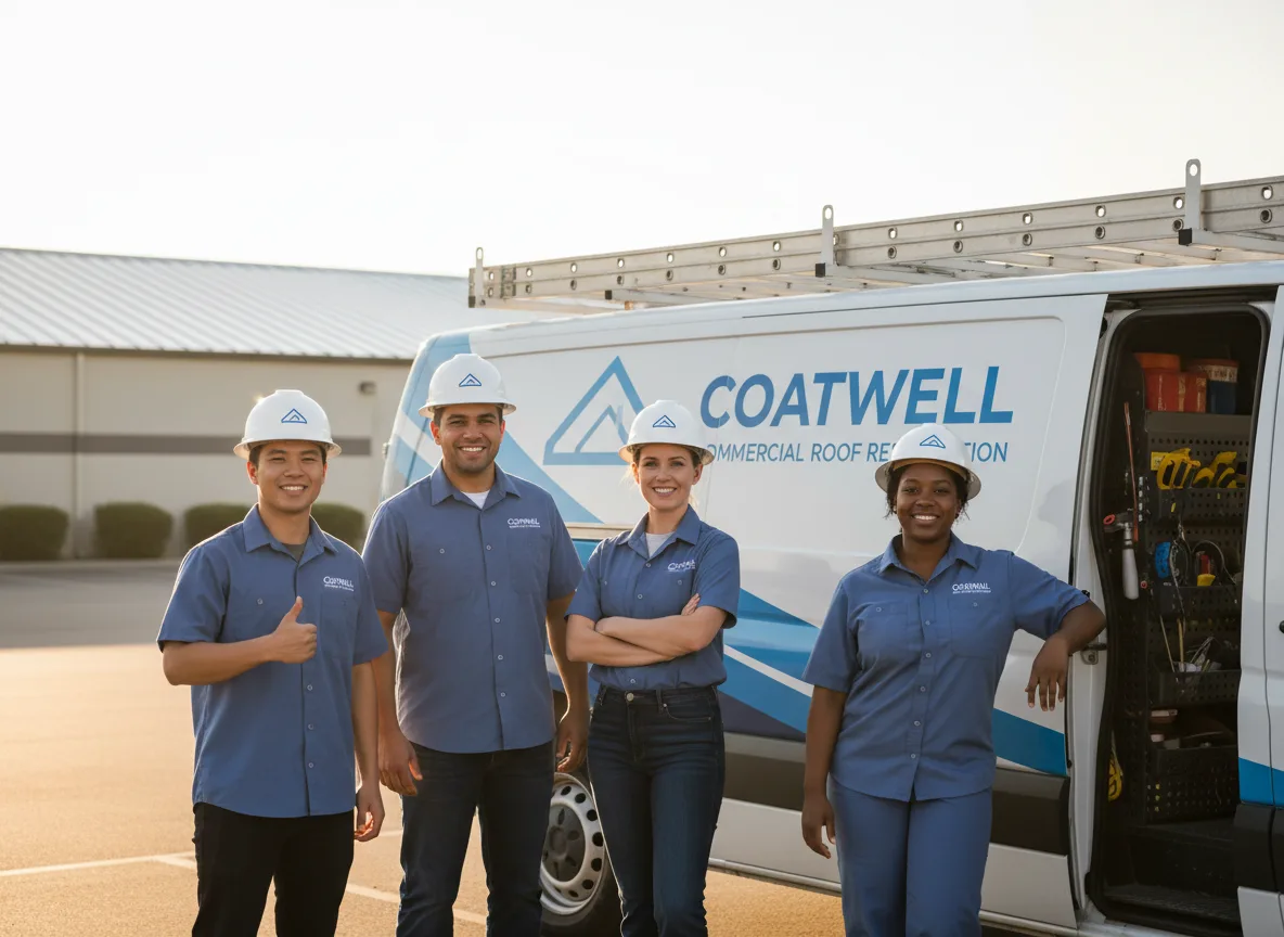 Commercial roof coating company in Jamesville, NC